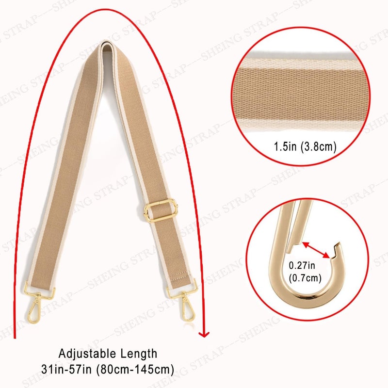 Shein Purse Strap Replacement Crossbody Handbag Shoulder Strap Adjustable - Image 4